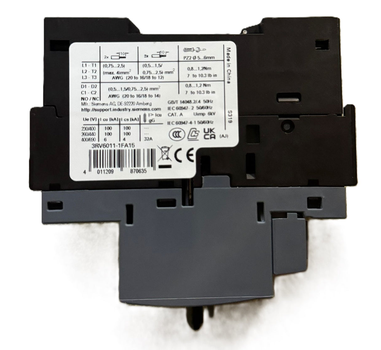 SPMAK-3RV6011-1FA15